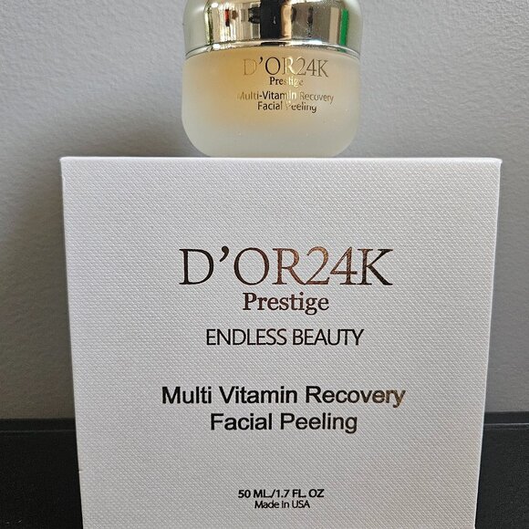 D'OR 24K MULTI-VITAMIN RECOVERY FACIAL PEELING-1.7 fl oz /50 ml-BRAND NEW-SEALED - Picture 1 of 5